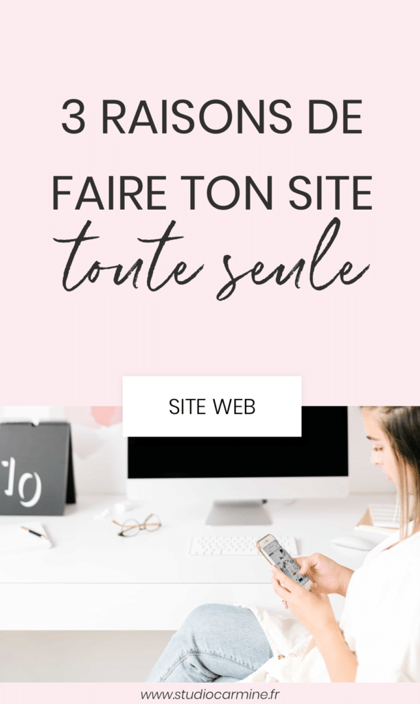 Faire son site web : en solo ou avec un pro ? L'épingle Pinterest !