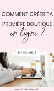 Comment créer une boutique en ligne ? L'épingle Pinterest