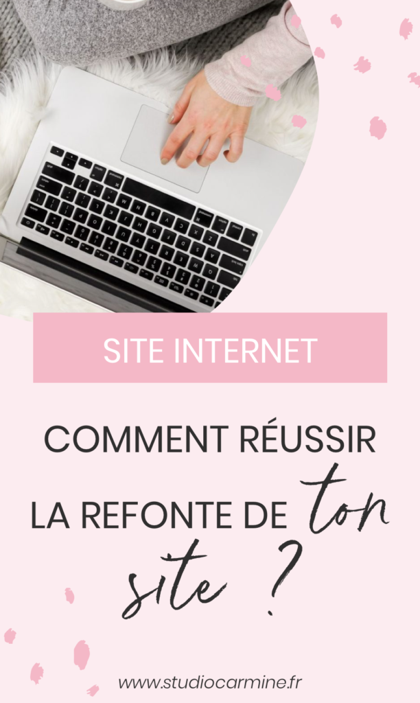 4 étapes de la refonte d'un site Internet : L'épingle Pinterest