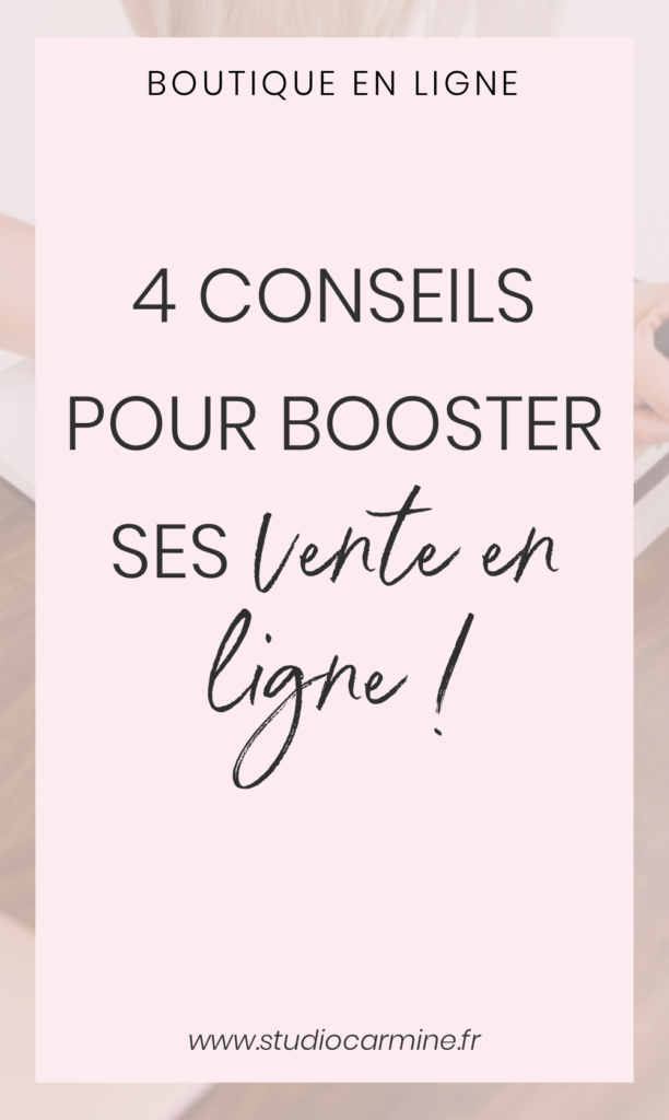 Épingle Pinterest : 4 idées pour augmenter les ventes de ton e-shop