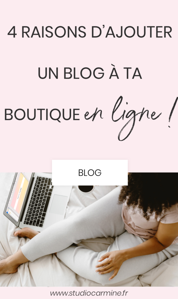 4 raisons d'ajouter un blog sur son site e-commerce : l'épingle Pinterest