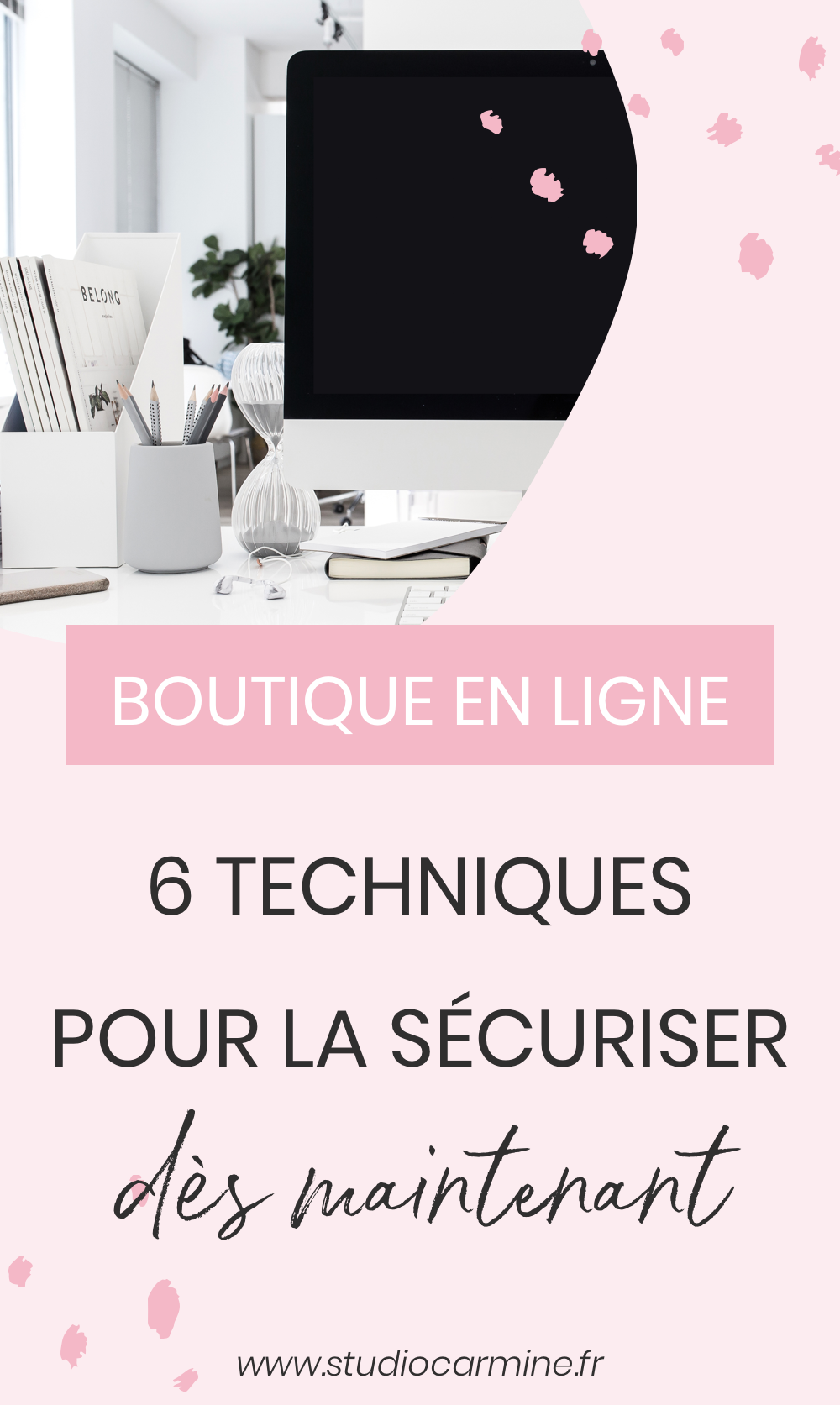 Épingle Pinterest : 6 conseils pour une boutique en ligne sécurisée avec WordPress